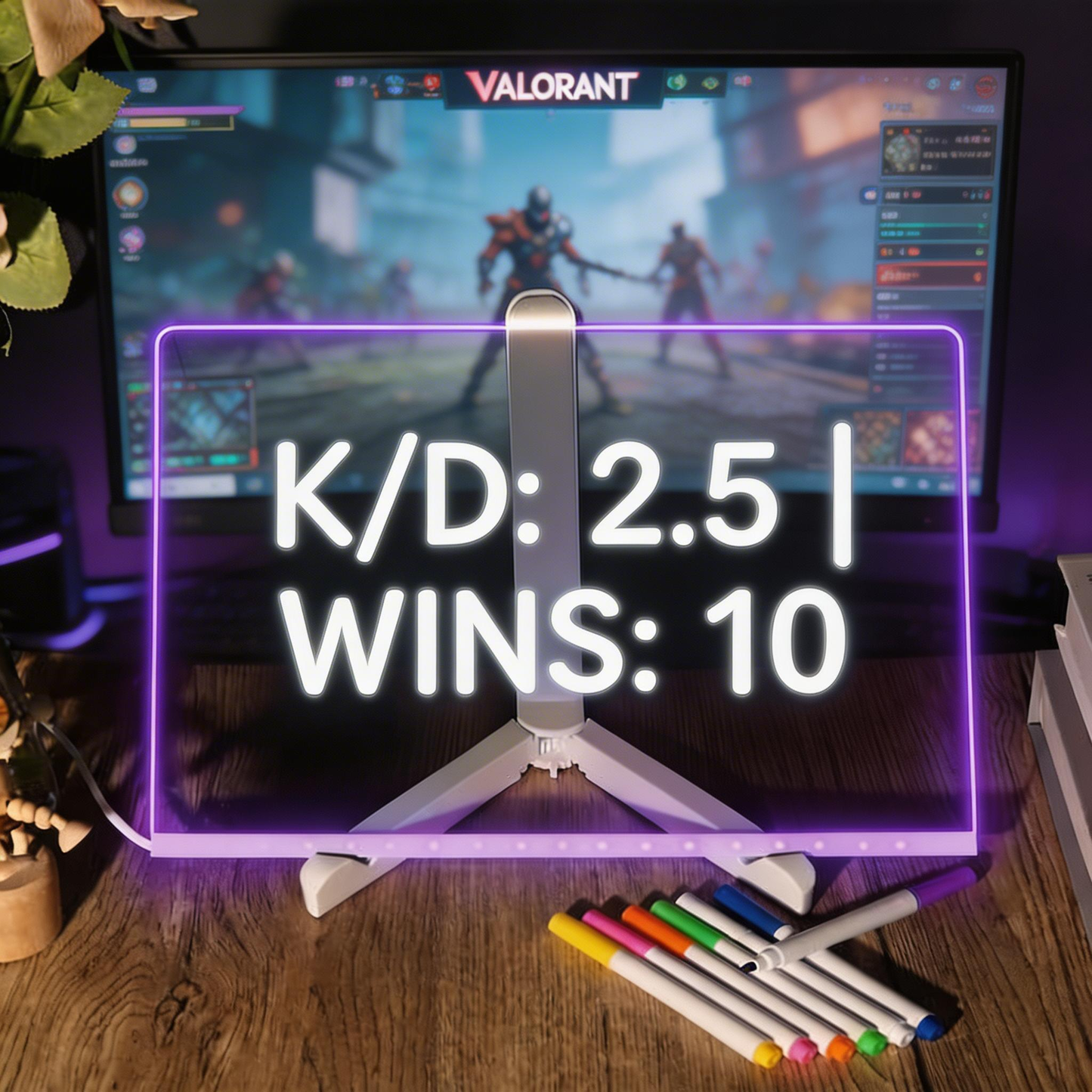 Cyber-Note: Interactive LED DIY Neon Board for Gamers & Creators