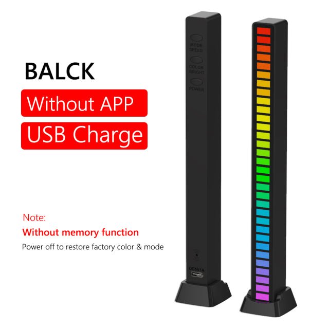 RGB Sound control LED Light™ - Crossover Lighting Shop