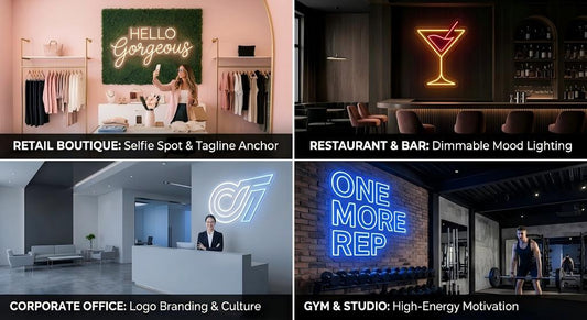 Lighting Up Your Brand: How to Choose the Perfect Custom Neon Sign for Your Business - Crossover Lighting Shop