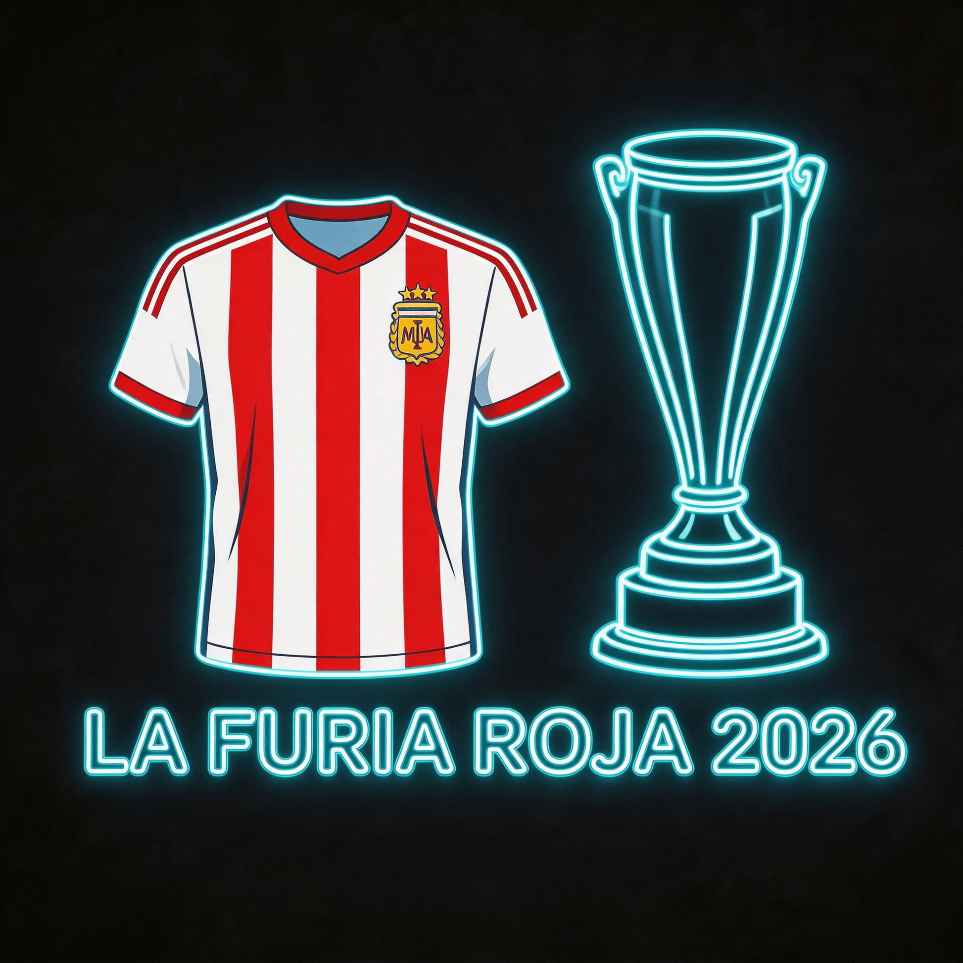 2026 World Cup National Team Edition LED Neon Sign – Dimmable Wall Decor for Football Fans - Crossover Lighting Shop