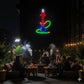 Custom Hookah Neon Sign - Multi - Color LED Shisha Wall Decor for Bar & Lounge - Crossover Lighting Shop