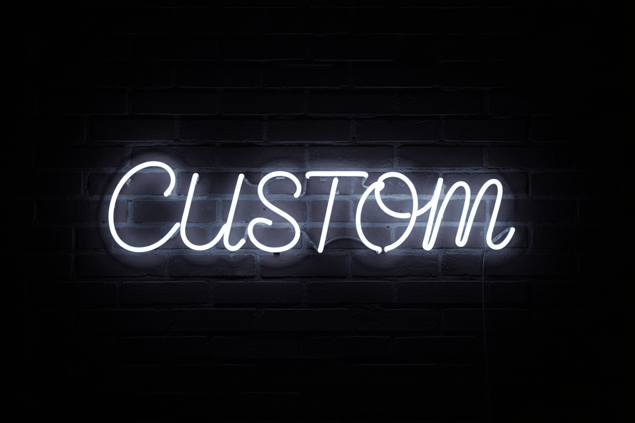 Custom Neon Signs | Personalized LED Wall Art & Home Decor - Crossover Lighting Shop