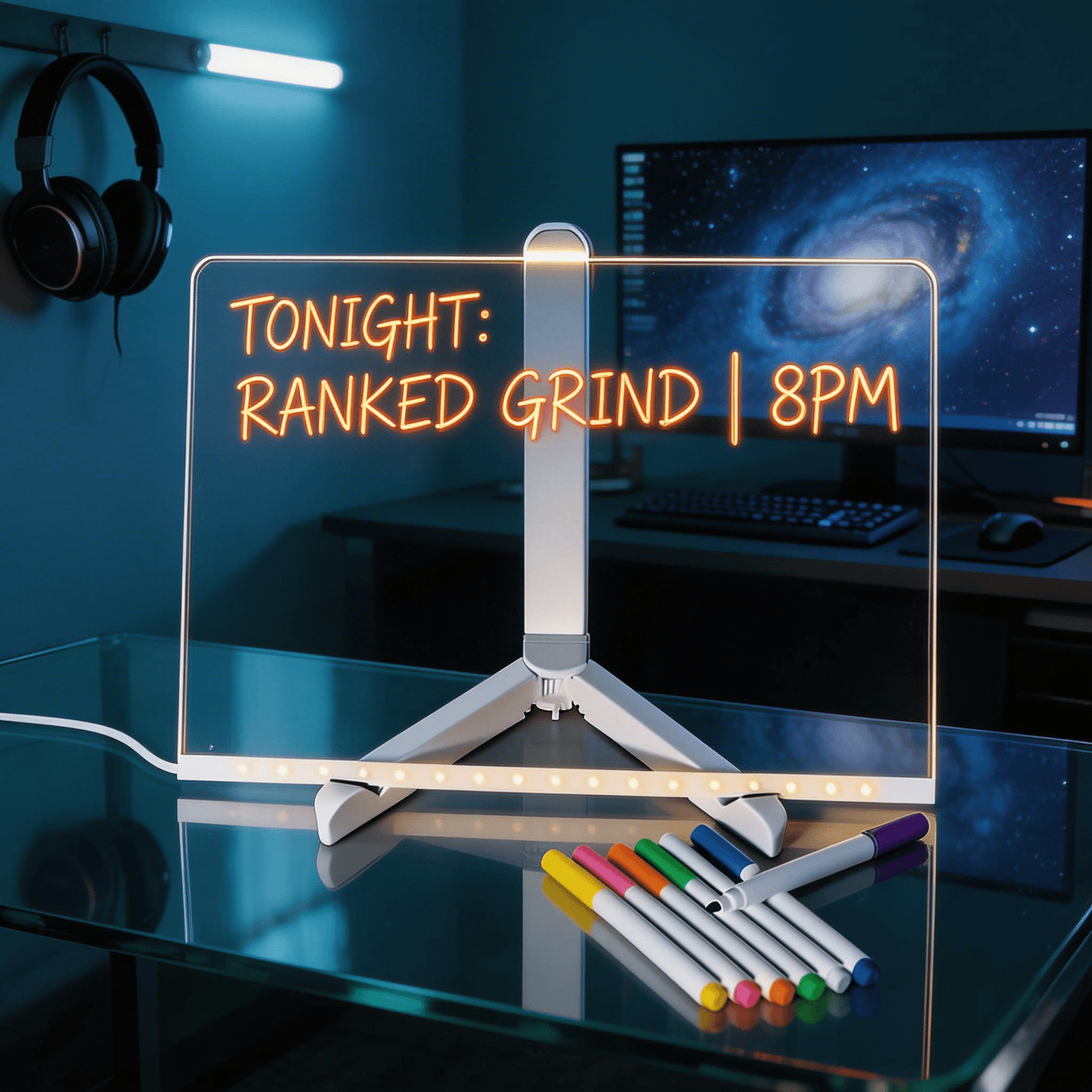 Cyber - Note: Interactive LED DIY Neon Board for Gamers & Creators - Crossover Lighting Shop