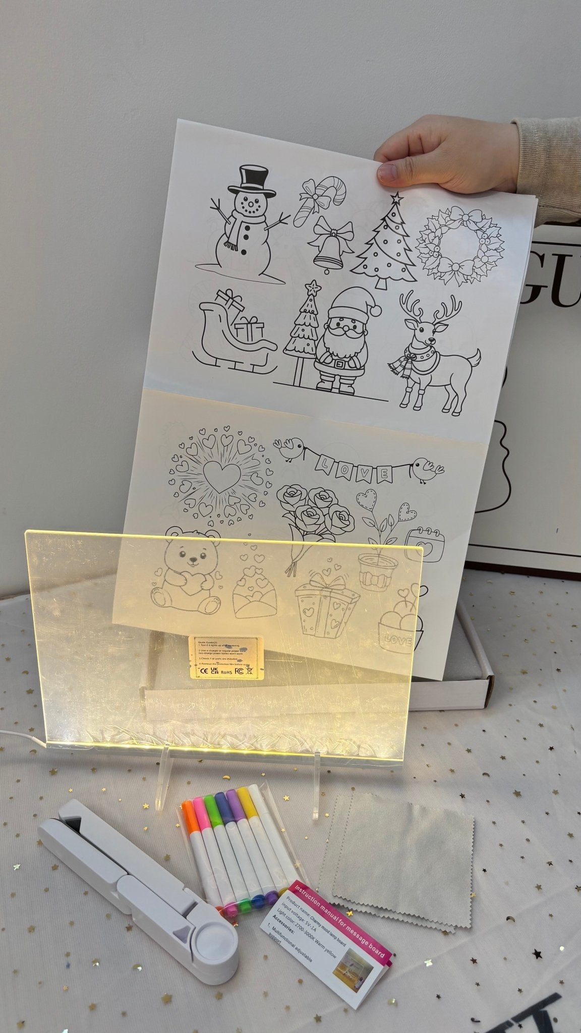 Cyber - Note: Interactive LED DIY Neon Board for Gamers & Creators - Crossover Lighting Shop
