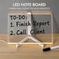 Cyber - Note: Interactive LED DIY Neon Board for Gamers & Creators - Crossover Lighting Shop