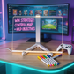 Cyber - Note: Interactive LED DIY Neon Board for Gamers & Creators - Crossover Lighting Shop