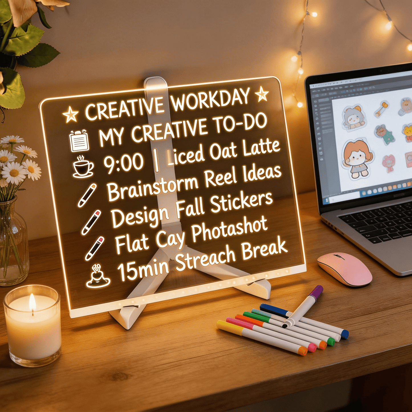Cyber - Note: Interactive LED DIY Neon Board for Gamers & Creators - Crossover Lighting Shop
