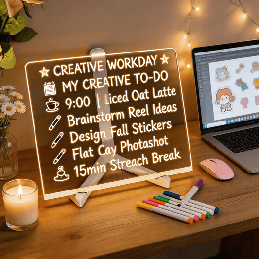 Cyber - Note: Interactive LED DIY Neon Board for Gamers & Creators - Crossover Lighting Shop