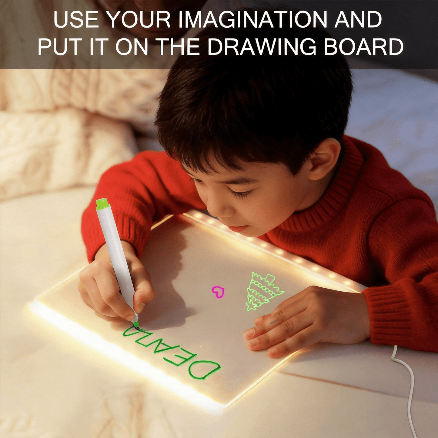 Cyber - Note: Interactive LED DIY Neon Board for Gamers & Creators - Crossover Lighting Shop
