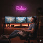 Handmade Customized LED Neon Sign - Relax - Crossover Lighting Shop