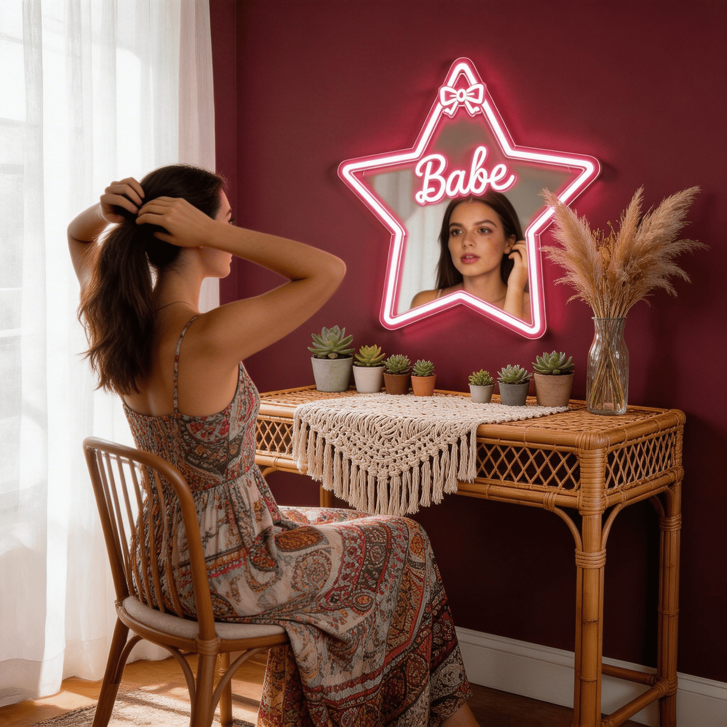 Mercury Flow Asymmetric Liquid Mirror Neon Sign|Y2K LED Wall Decor - Crossover Lighting Shop