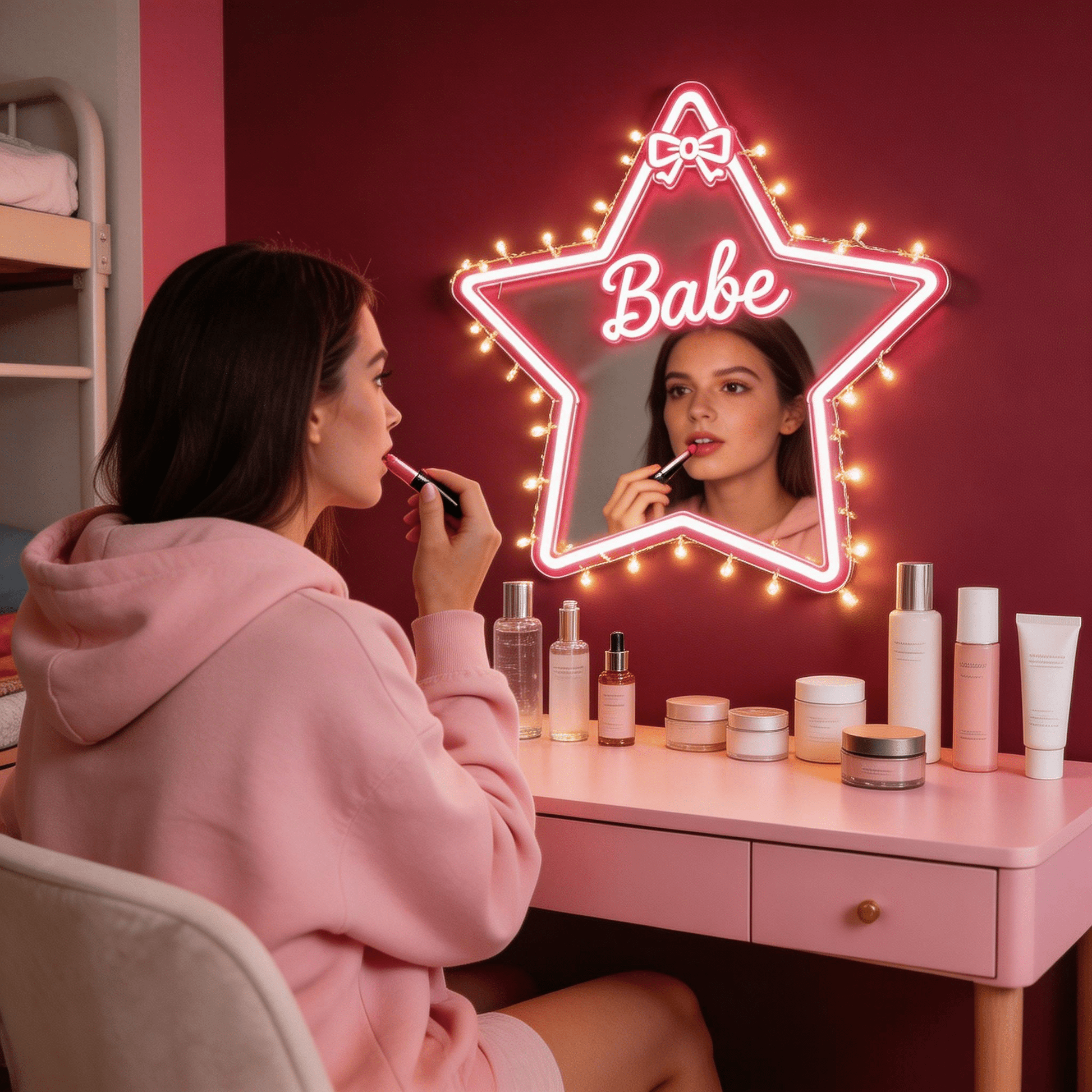 Mercury Flow Asymmetric Liquid Mirror Neon Sign|Y2K LED Wall Decor - Crossover Lighting Shop