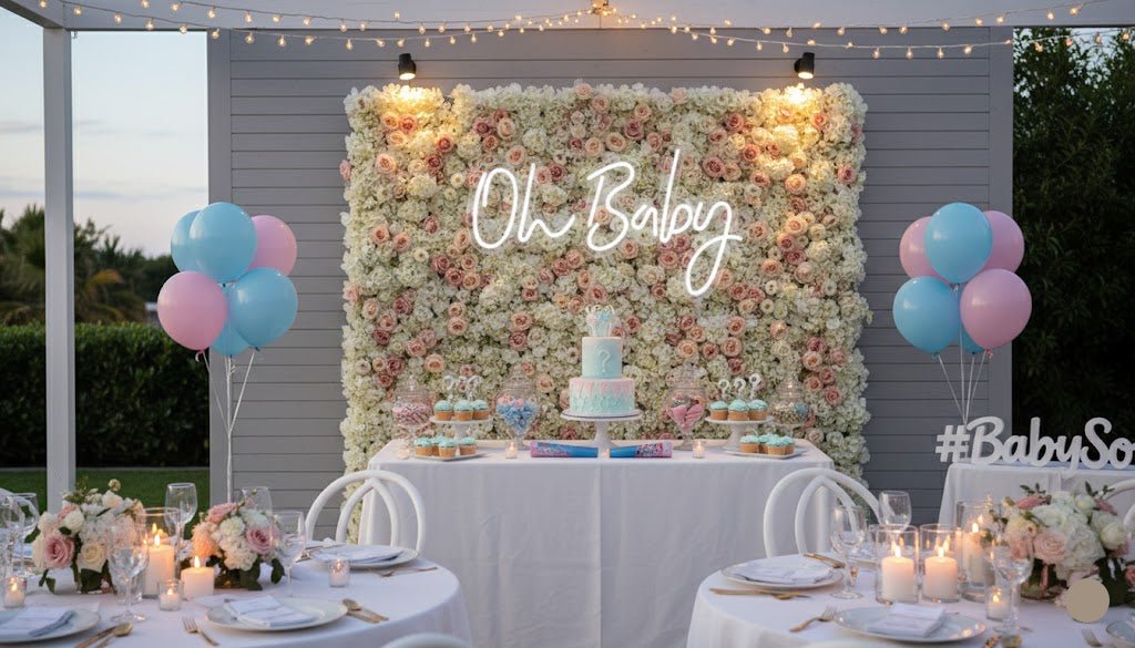 Oh Baby LED Neon Sign - Crossover Lighting Shop