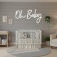 Oh Baby LED Neon Sign - Crossover Lighting Shop
