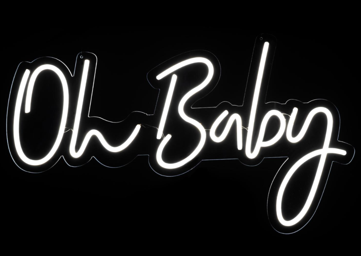Oh Baby LED Neon Sign