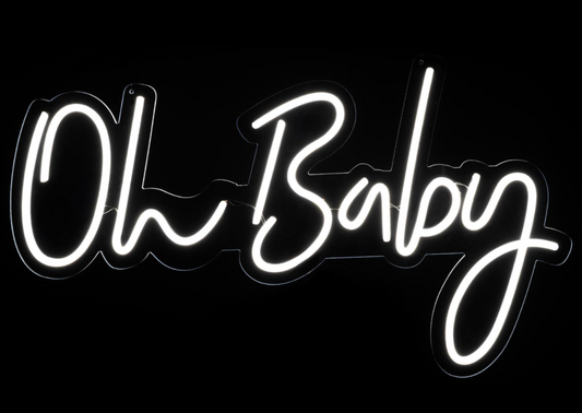 Oh Baby LED Neon Sign