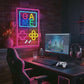 Retro Console Neon Sign - 8-Bit Nostalgia LED Wall Art (38*25CM)