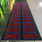 Professional BARBER LED Neon Sign - Classic Blue & Red Window Decor for Barbershops(with dimmer) - Crossover Lighting Shop