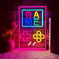 Retro Console Neon Sign - 8 - Bit Nostalgia LED Wall Art (38*25CM) - Crossover Lighting Shop