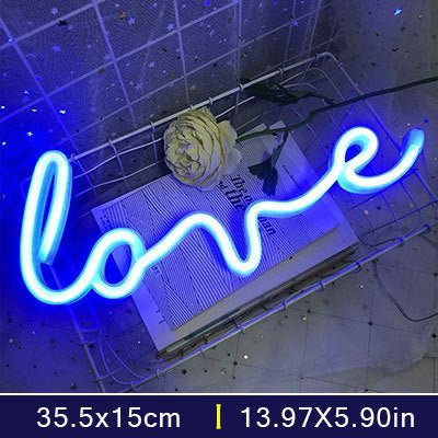 Customized LED Neon Lights Love Shape - Crossover Lighting Shop