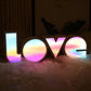 LED Romantic Night Lights LOVE Modeling Lamp - Crossover Lighting Shop