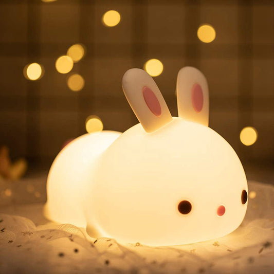 Cute Bunny Night Light USB Rechargeable