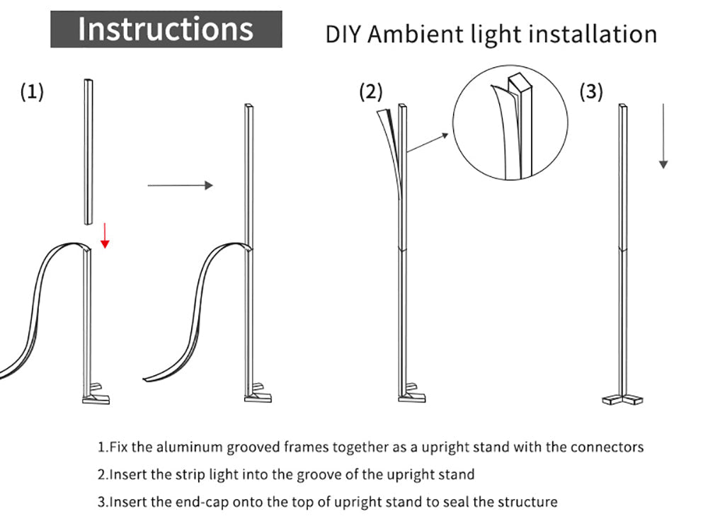 RGB Floor Lamp - Crossover Lighting Shop