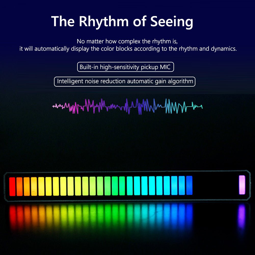 RGB Sound control LED Light™ - Crossover Lighting Shop